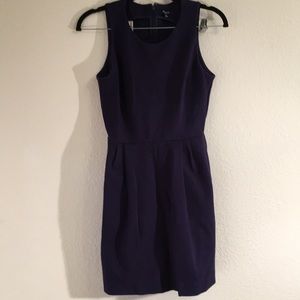 Madewell Afternoon Dress in Navy
